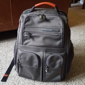 tumi alpha compact laptop brief pack
